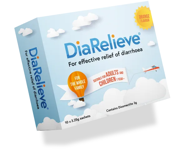 DiaRelieve® provides effective relief of diarrhoea
