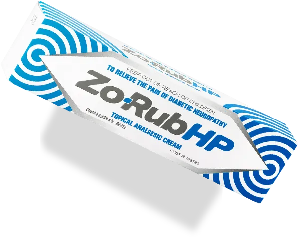 Zo-Rub® HP is a topical analgesic cream