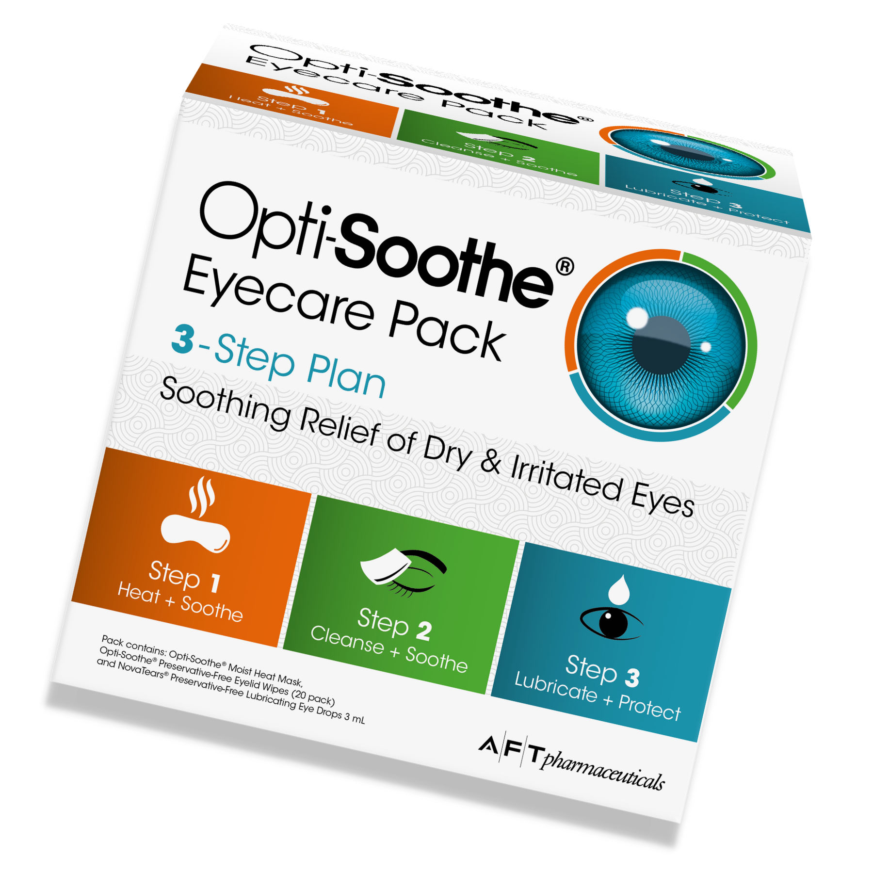 Opti Soothe 3 Step Eyecare Pack AFT Pharmaceuticals