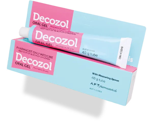 Decozol® Oral Gel -broad spectrum antifungal product.